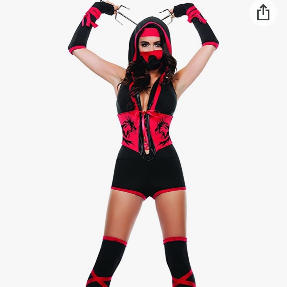 Starline women’s Halloween ninja costume size Small
